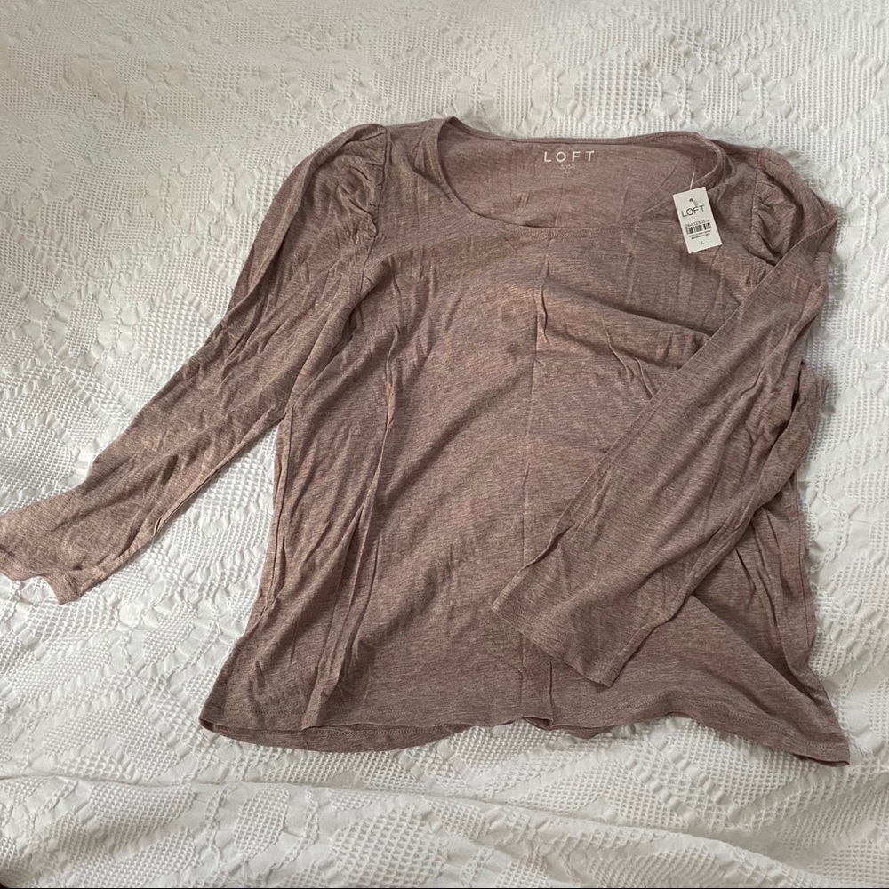 Loft long sleeve top